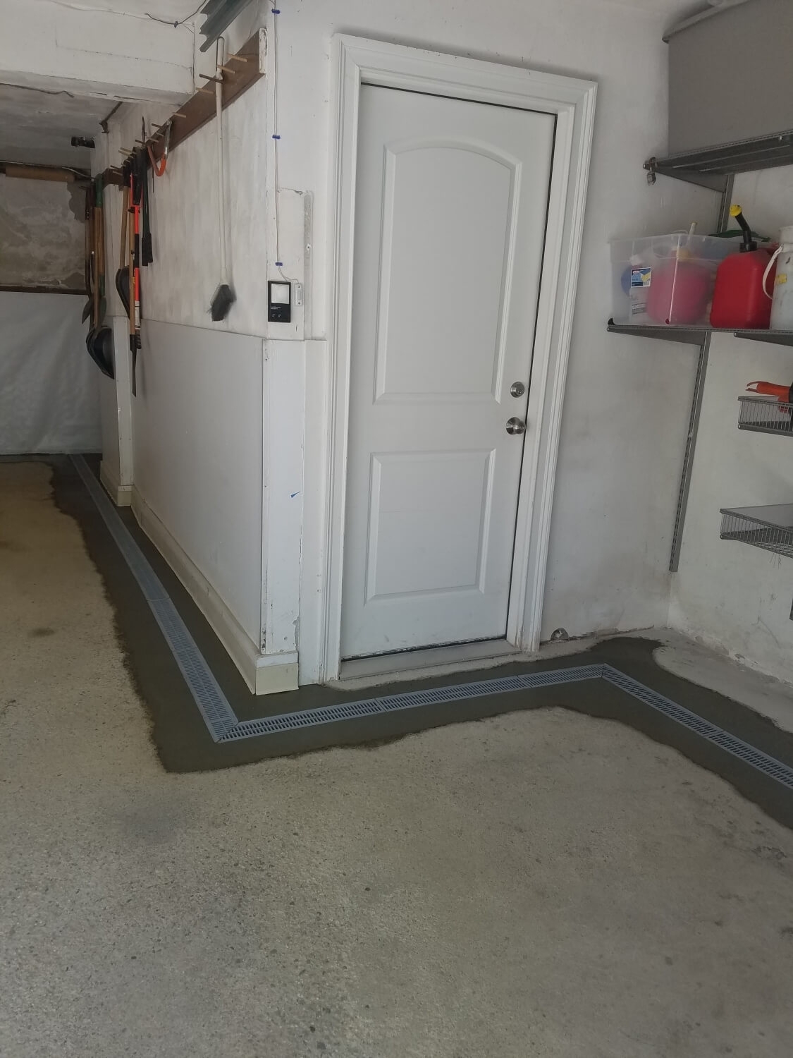 finished basement interior waterproofing