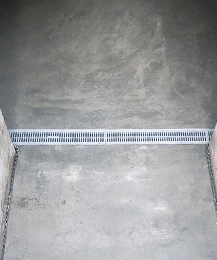 Basement Drain Tile Installation | Boxborough MA | LeBlanc - Image-DrainingSystems