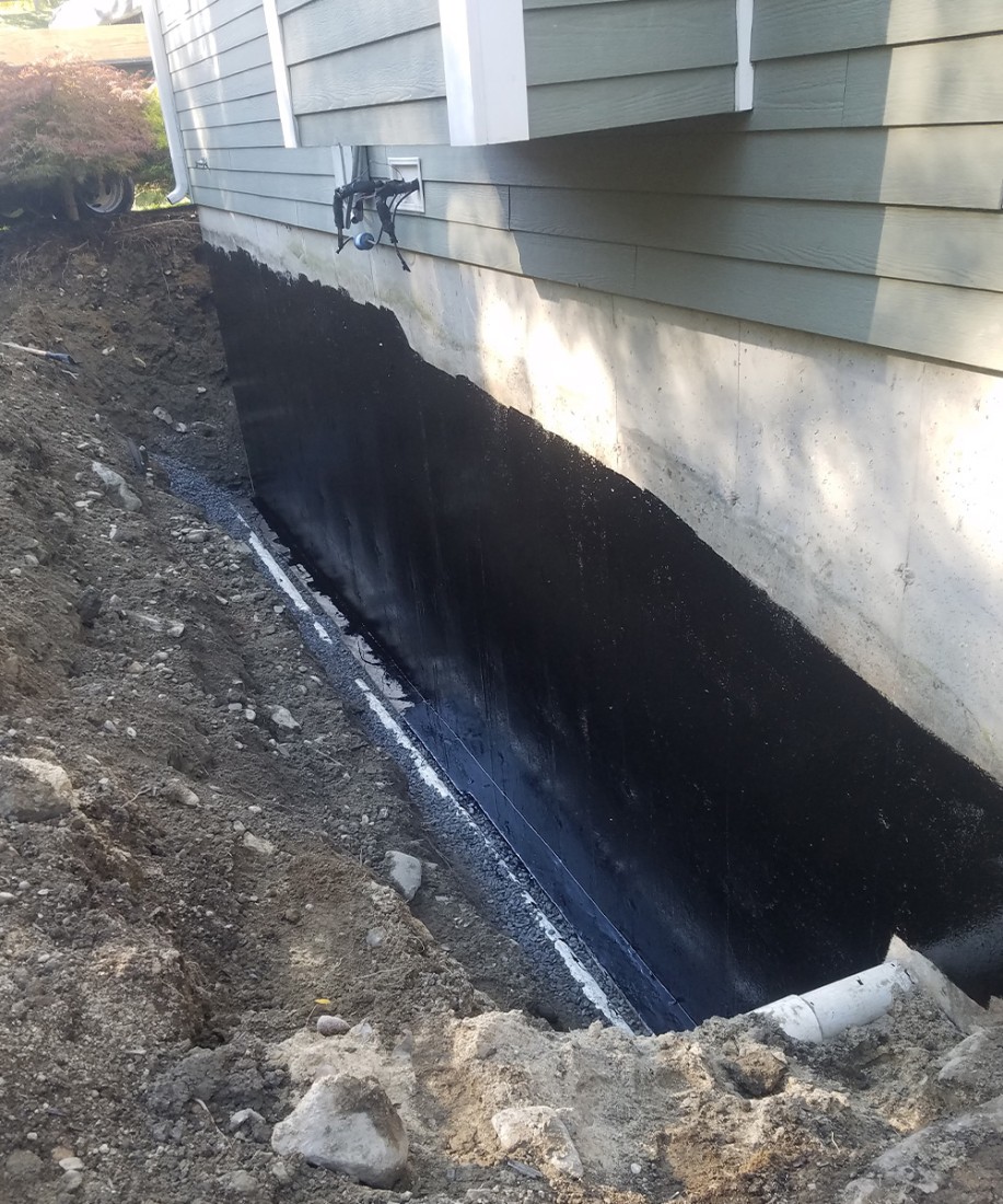 Basement Waterproofing in Pittsfield, MA | LeBlanc - Image-ExternalBasementWaterproofing