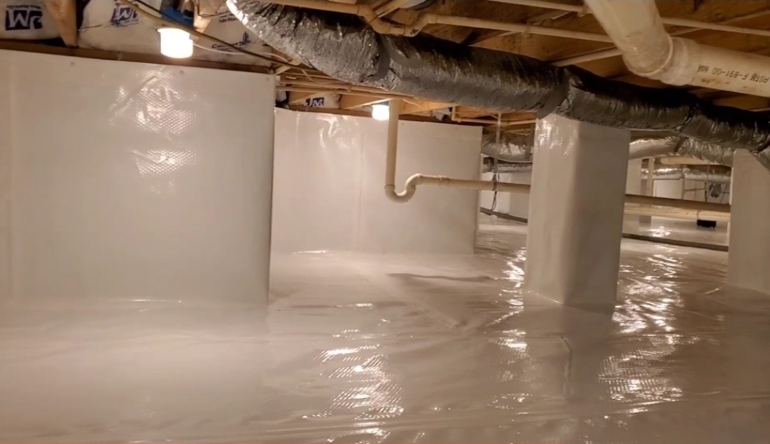 Crawl Space Encapsulation & Waterproofing in MA | LeBlanc - Screenshot_20220808-110307_YouTube